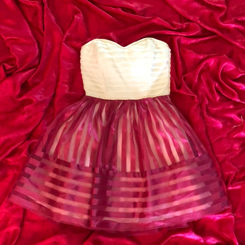 Betsey Johnson Evening Stripe Dress